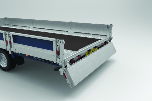 Новый Прицеп для легкового автомобиля Brian James Cargo Connect Universalanhänger mit Hochplane 476-5522-35-3-10, 5500 x 2290 x 300 mm, 3,5 to., 10 Zoll: фото 9