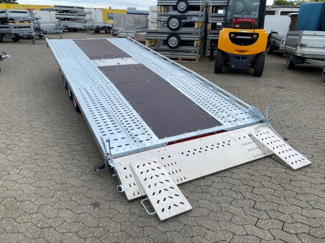 Новый Прицеп-автовоз Brian James T Transporter, 231-6023-35-3-12, 6000 x 2380 mm, 3,5 to. kippbar mit Auffahrrampe: фото 11