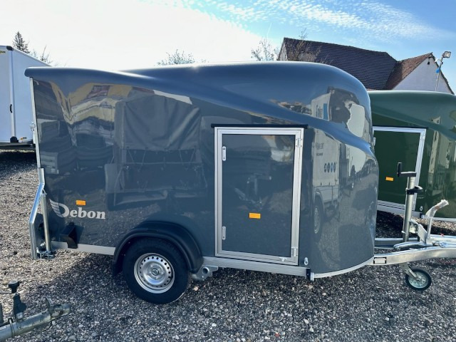 Cheval Liberte Debon Fourgon Cargo 2 Poly + Türe Eisengrau 1300 kg, 100 km/h, 300x155x168cm - Прицеп-фургон: фото 3 Cheval Liberte Debon Fourgon Cargo 2 Poly + Türe Eisengrau 1300 kg, 100 km/h, 300x155x168cm - Прицеп-фургон: фото 3