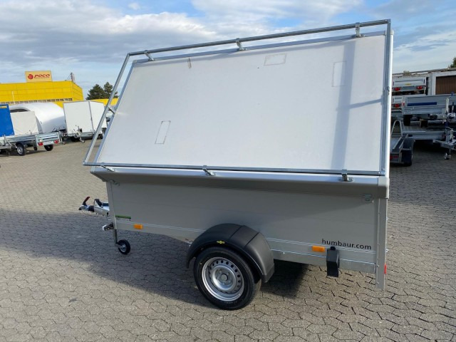 Humbaur HA 132513-5 mit Holz-Alu Deckel mit Reling 1300 kg, 2510 x 1310 x 500mm, 100 km/h - Прицеп для легкового автомобиля: фото 2 Humbaur HA 132513-5 mit Holz-Alu Deckel mit Reling 1300 kg, 2510 x 1310 x 500mm, 100 km/h - Прицеп для легкового автомобиля: фото 2