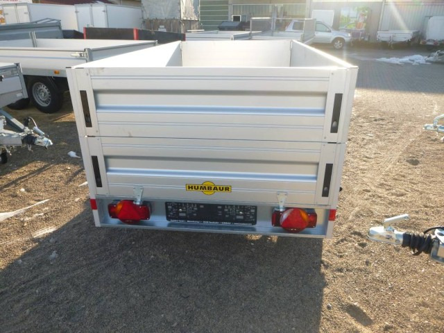 Humbaur HA 132513 mit KV und Bordwandaufsatz, 100 km/h 1300 kg, 2510 x 1310 x 350mm - Прицеп для легкового автомобиля: фото 4 Humbaur HA 132513 mit KV und Bordwandaufsatz, 100 km/h 1300 kg, 2510 x 1310 x 350mm - Прицеп для легкового автомобиля: фото 4