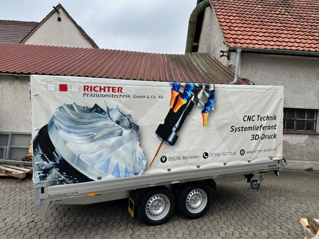 Humbaur HT 253118 Hochlader 2,5 to. mit Hochplane 200 cm, Digitaldruck - Прицеп для легкового автомобиля: фото 3 Humbaur HT 253118 Hochlader 2,5 to. mit Hochplane 200 cm, Digitaldruck - Прицеп для легкового автомобиля: фото 3