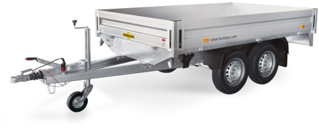 Humbaur HT 254118 Hochlader 2,5 to. 4100 x 1850 x 350 mm - Прицеп для легкового автомобиля: фото 1 Humbaur HT 254118 Hochlader 2,5 to. 4100 x 1850 x 350 mm - Прицеп для легкового автомобиля: фото 1