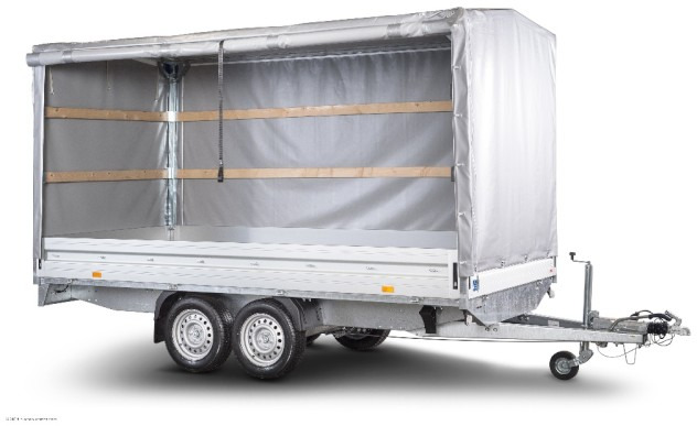 Humbaur HT 254118 Hochlader mit Plane 4100x1850x350mm - Прицеп для легкового автомобиля: фото 4 Humbaur HT 254118 Hochlader mit Plane 4100x1850x350mm - Прицеп для легкового автомобиля: фото 4