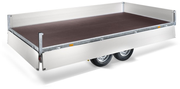 Humbaur HT 303121 Hochlader 3,0 to. 3100 x 2100 x 350 mm - Прицеп для легкового автомобиля: фото 2 Humbaur HT 303121 Hochlader 3,0 to. 3100 x 2100 x 350 mm - Прицеп для легкового автомобиля: фото 2