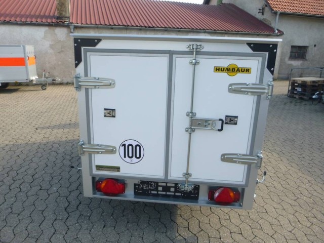 Humbaur Koffer HK 132513-10P, 100 km/h 1,3 t. 2510 x 1310 x 1000 mm - Прицеп-фургон: фото 3 Humbaur Koffer HK 132513-10P, 100 km/h 1,3 t. 2510 x 1310 x 1000 mm - Прицеп-фургон: фото 3