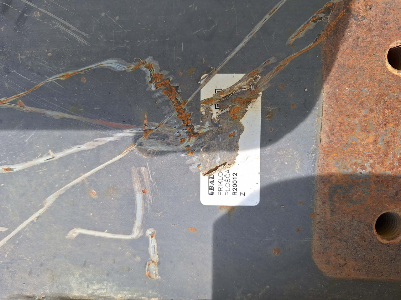 Сцепное устройство для Строительной техники Attachment plate S3: фото 10