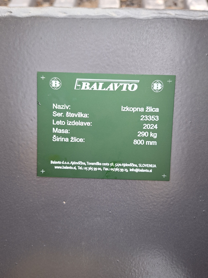 BALAVTO Digging bucket 800 mm For (Category) - Ковш для экскаватора: фото 5 BALAVTO Digging bucket 800 mm For (Category) - Ковш для экскаватора: фото 5