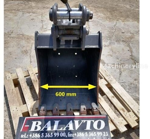 Digging bucket 600 mm with quick coupler - Ковш для экскаватора: фото 1 Digging bucket 600 mm with quick coupler - Ковш для экскаватора: фото 1