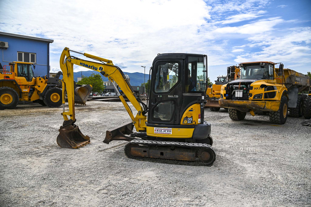 Komatsu PC35MR-2 - Мини-экскаватор: фото 4 Komatsu PC35MR-2 - Мини-экскаватор: фото 4