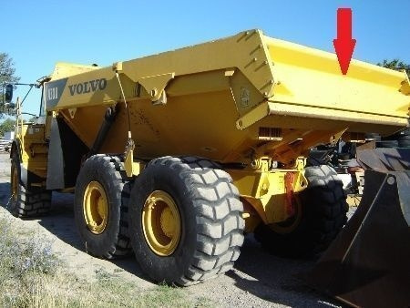 Volvo tailgate Volvo A25, A30, A35 articulated dump - Кузов и экстерьер для Сочленённых самосвалов: фото 3 Volvo tailgate Volvo A25, A30, A35 articulated dump - Кузов и экстерьер для Сочленённых самосвалов: фото 3