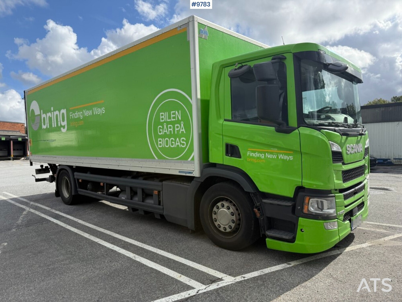 Box truck Scania P280 gas-powered - Грузовик с закрытым кузовом: фото 2 Box truck Scania P280 gas-powered - Грузовик с закрытым кузовом: фото 2