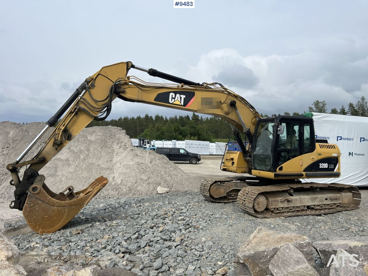 CAT 320 D with attachments (VIDEO) - Гусеничный экскаватор: фото 1 CAT 320 D with attachments (VIDEO) - Гусеничный экскаватор: фото 1