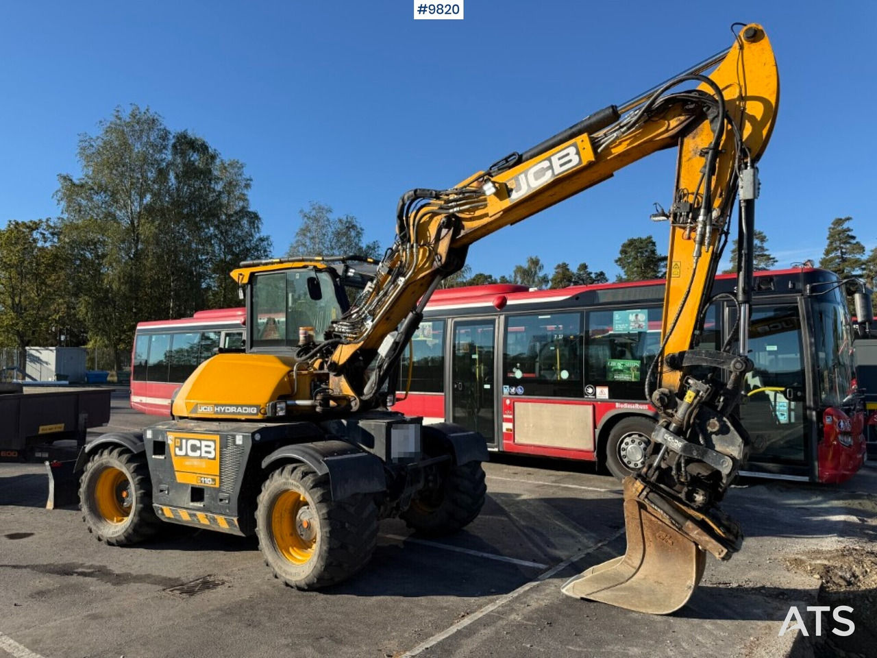 JCB Hydradig 110w wheel excavator with tiltrotator and attachments - Другая техника: фото 1 JCB Hydradig 110w wheel excavator with tiltrotator and attachments - Другая техника: фото 1