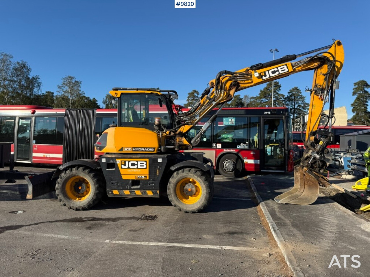 JCB Hydradig 110w wheel excavator with tiltrotator and attachments - Другая техника: фото 3 JCB Hydradig 110w wheel excavator with tiltrotator and attachments - Другая техника: фото 3