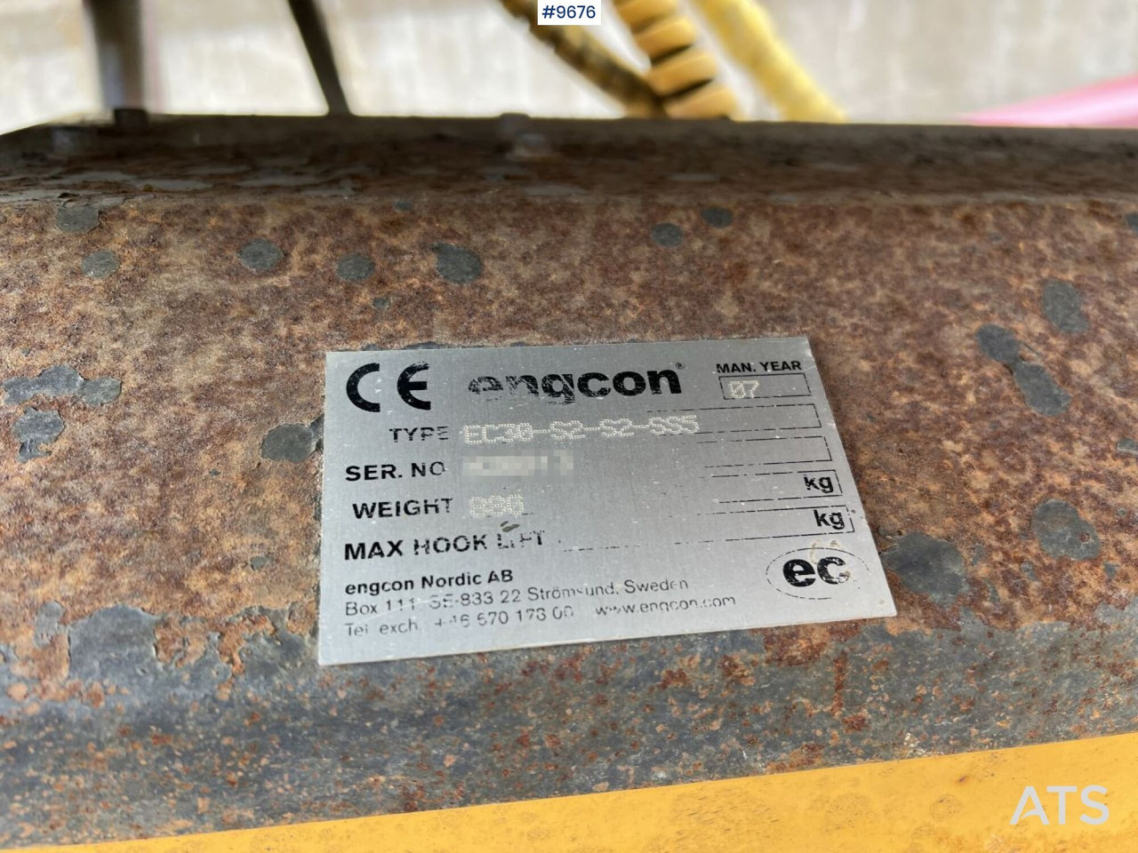 Тилтротатор Engcon EC30 Rotortilt with B27 bracket: фото 10