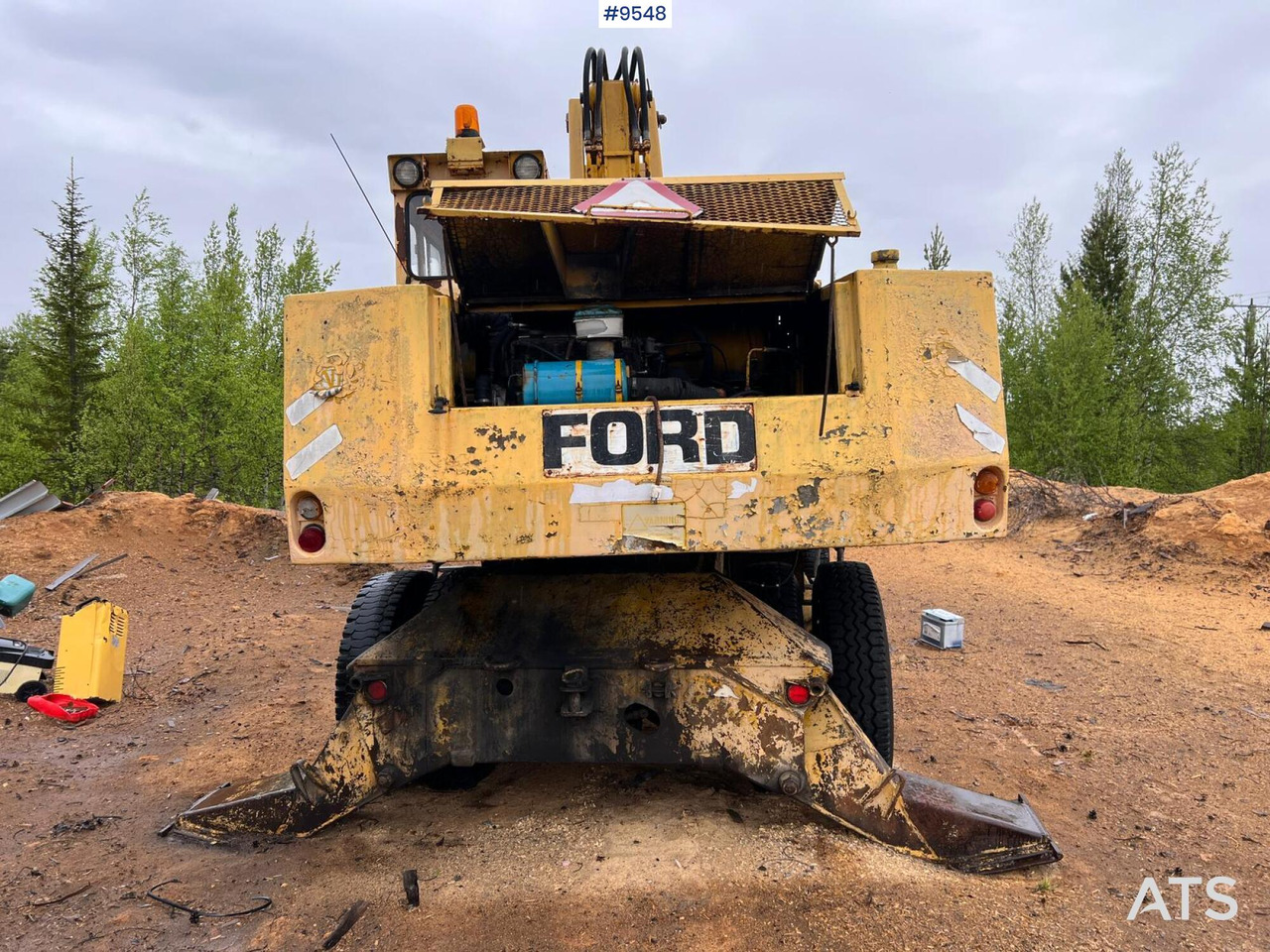 FORD Wheel excavator - Колёсный экскаватор: фото 3 FORD Wheel excavator - Колёсный экскаватор: фото 3