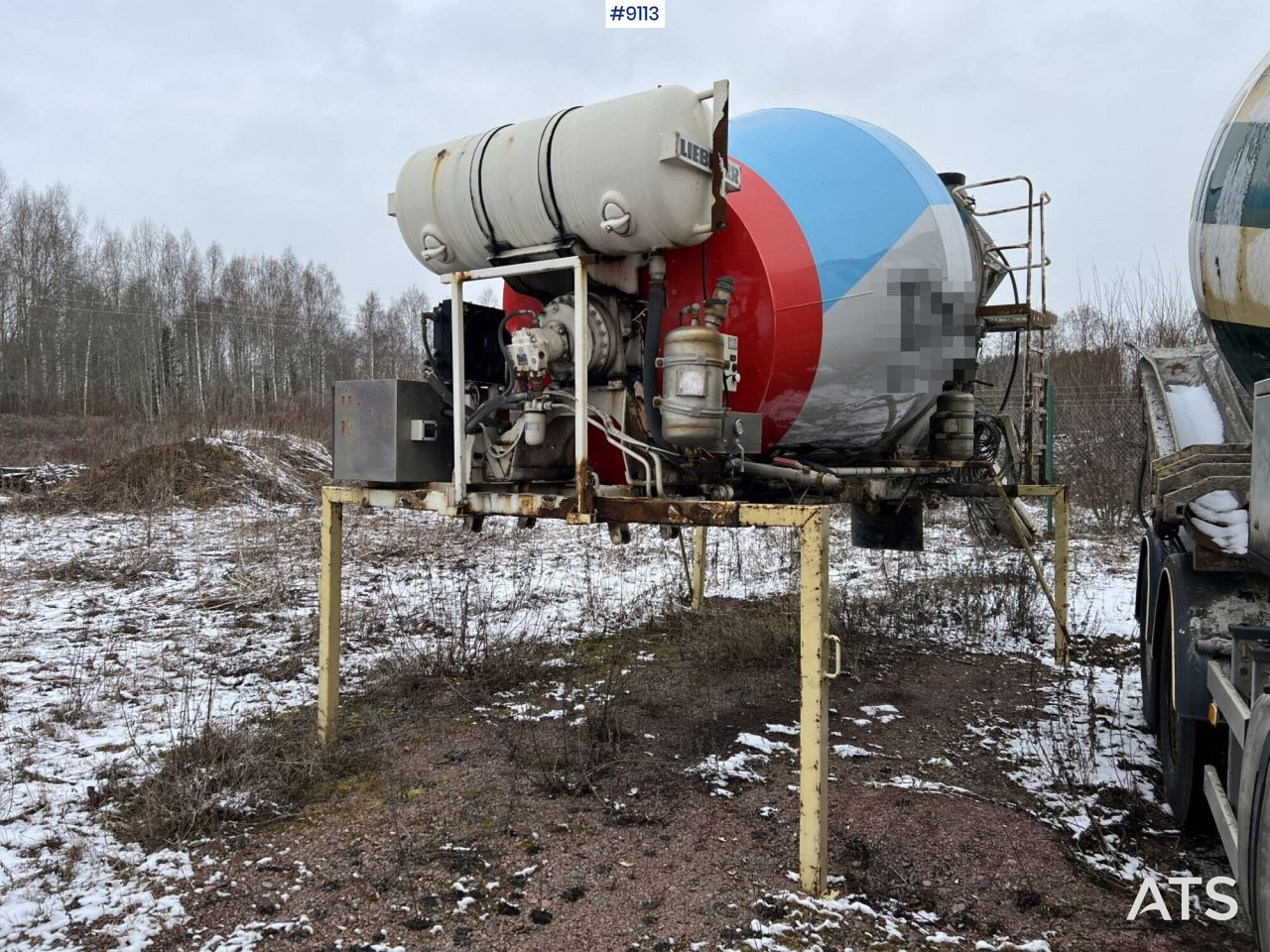 Liebherr Concrete Mixer at Laxoram - Барабан смесительный: фото 2 Liebherr Concrete Mixer at Laxoram - Барабан смесительный: фото 2