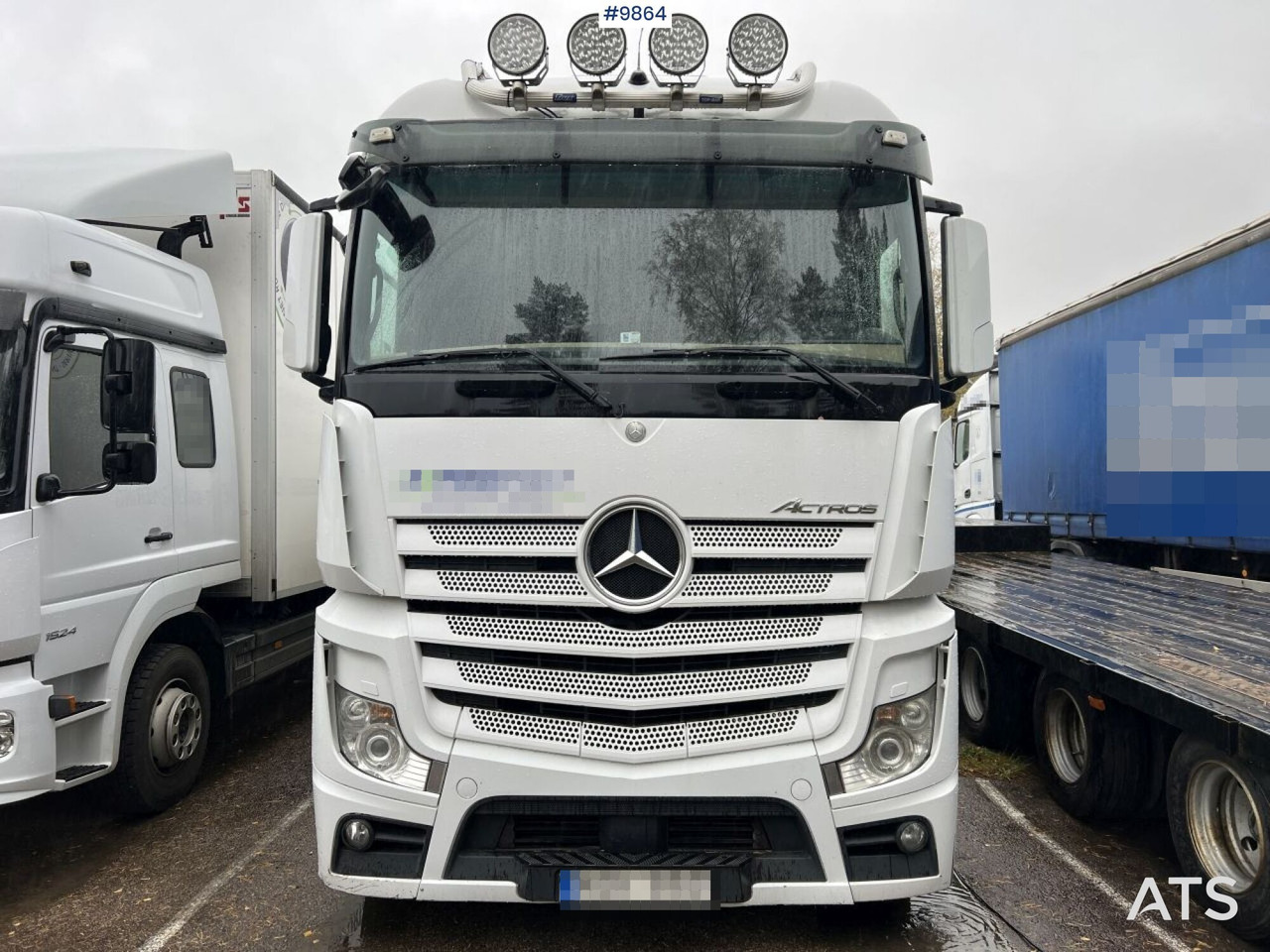 Грузовик с закрытым кузовом MERCEDES-BENZ ACTROS 963-0-A Box truck with tail lift: фото 7 Грузовик с закрытым кузовом MERCEDES-BENZ ACTROS 963-0-A Box truck with tail lift: фото 7