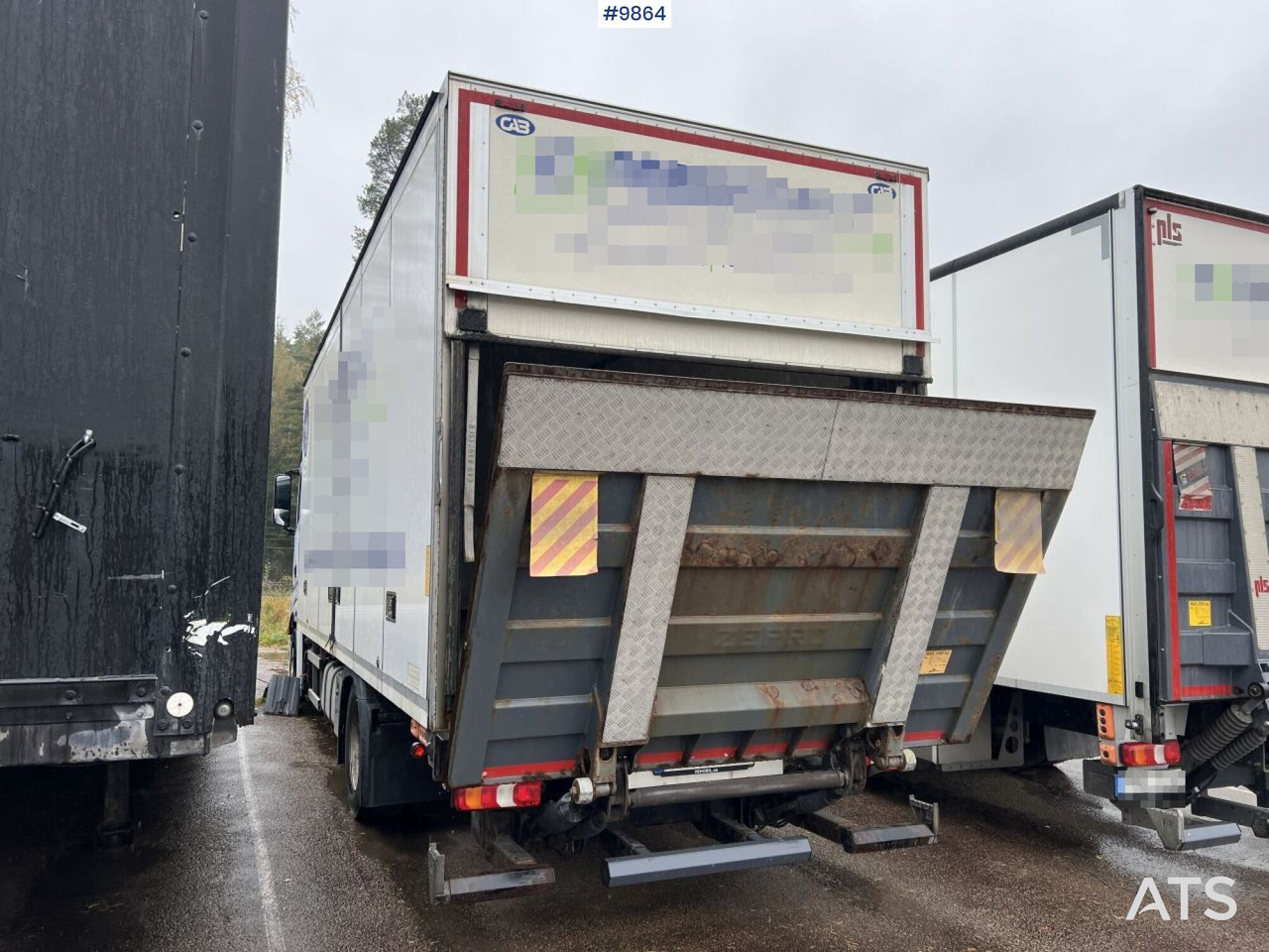 MERCEDES-BENZ ACTROS 963-0-A Box truck with tail lift - Грузовик с закрытым кузовом: фото 4 MERCEDES-BENZ ACTROS 963-0-A Box truck with tail lift - Грузовик с закрытым кузовом: фото 4