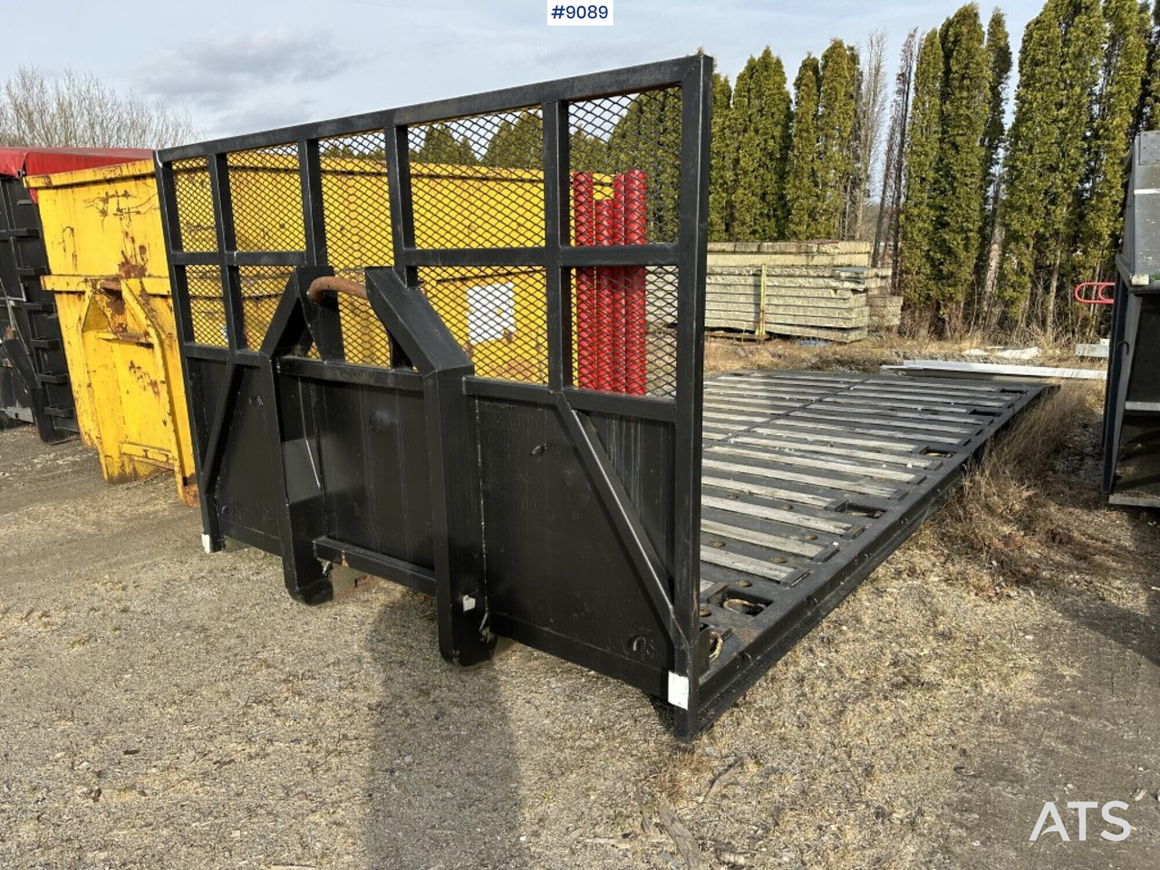 Контейнер для мультилифта Machine flatbed, Laxo: фото 1