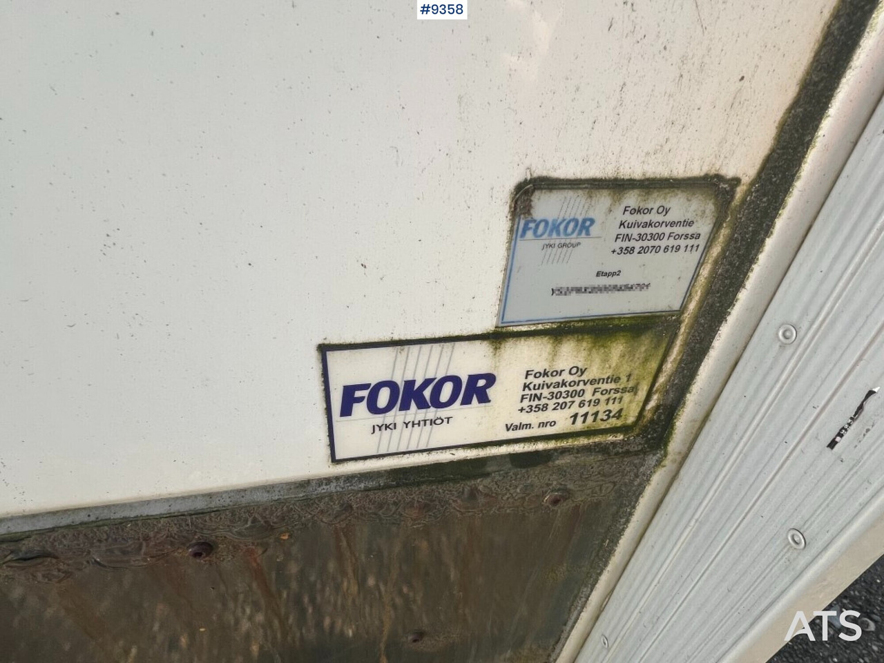 Refrigerated trailer cabinet FOKOR - Кузов-рефрижератор: фото 5 Refrigerated trailer cabinet FOKOR - Кузов-рефрижератор: фото 5