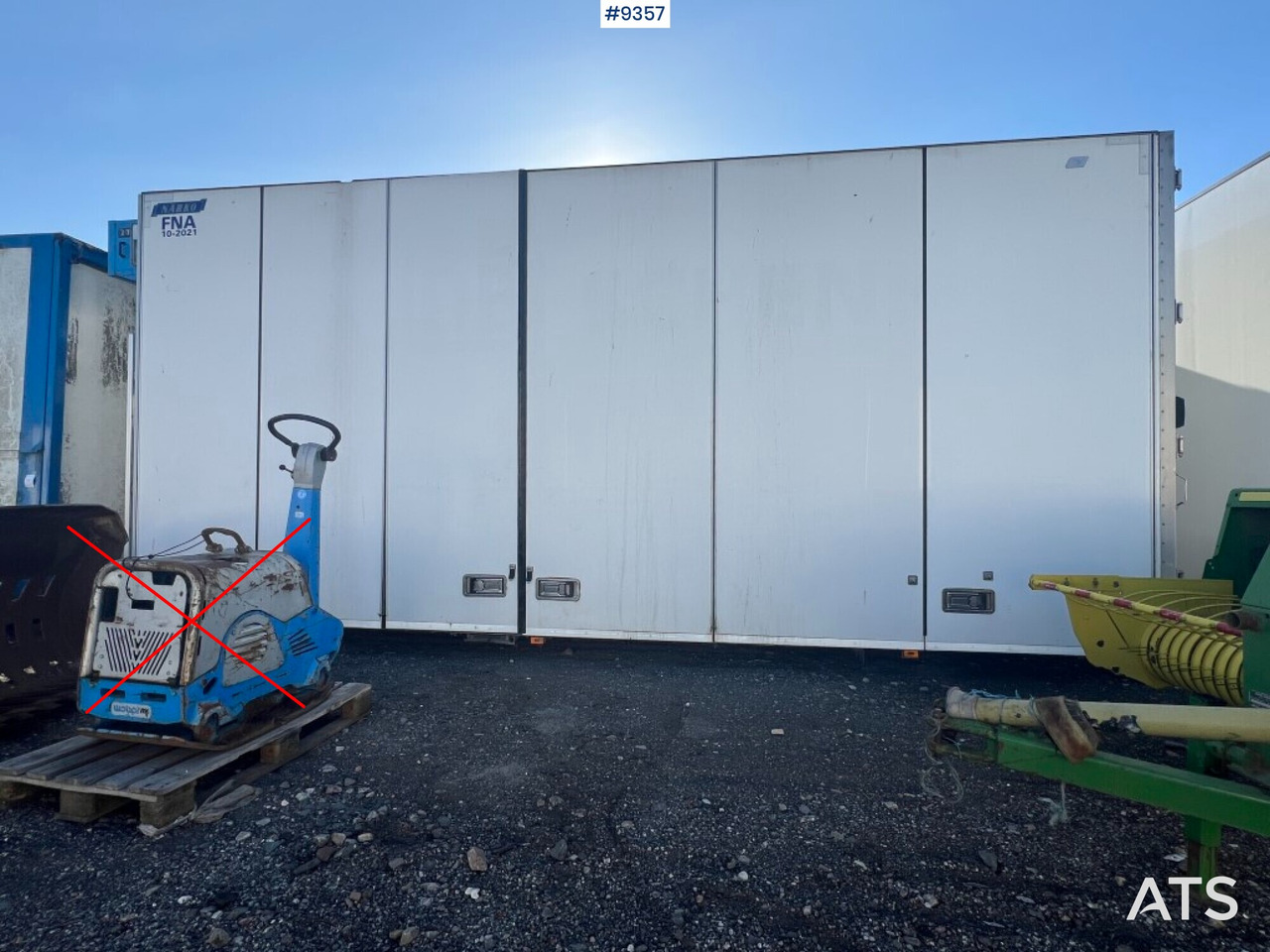 Refrigerated trailer cabinet Närko - Кузов-рефрижератор: фото 2 Refrigerated trailer cabinet Närko - Кузов-рефрижератор: фото 2