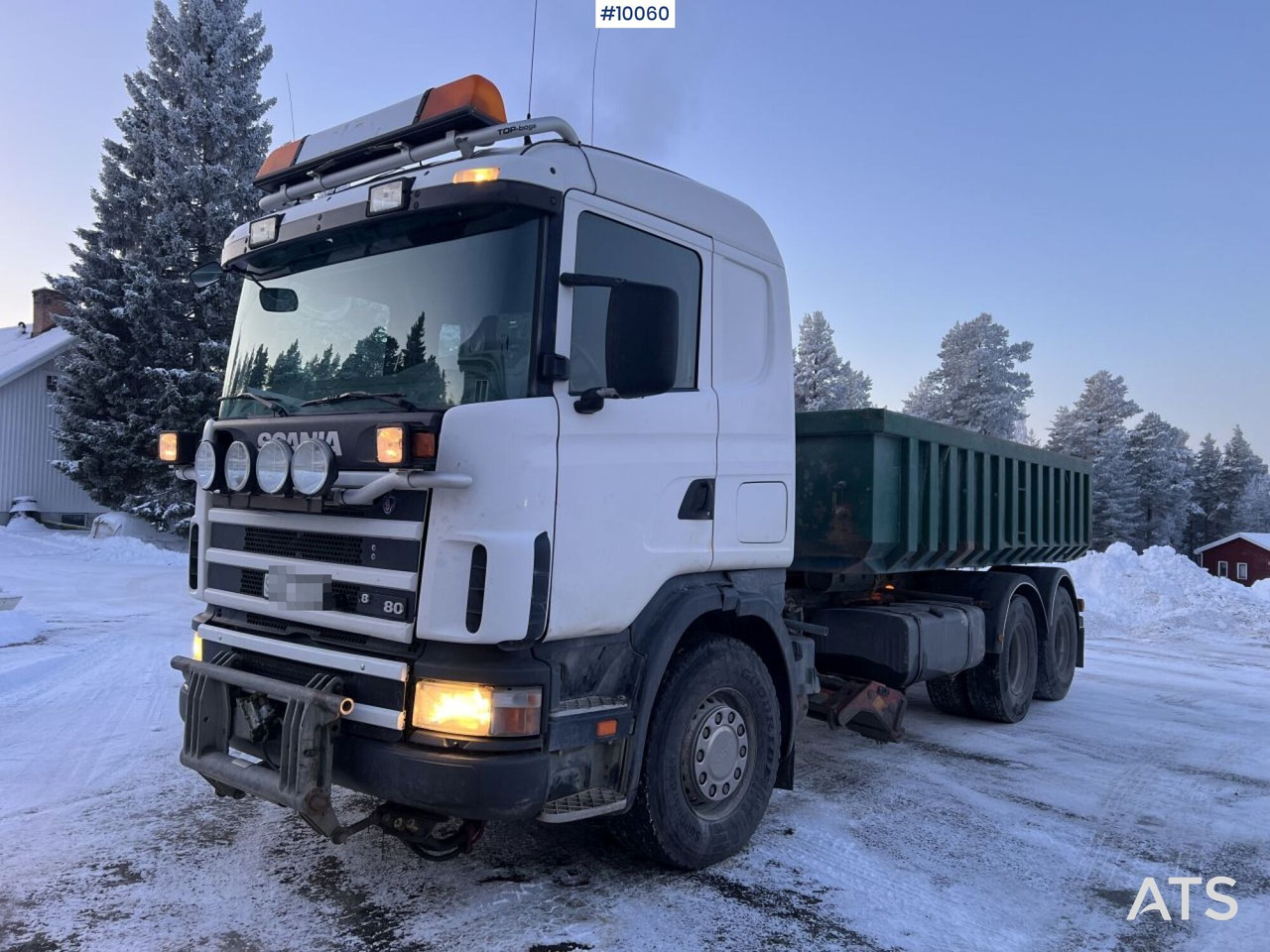 SCANIA R164 Tipper truck with plow equipment (VIDEO) - Самосвал: фото 1 SCANIA R164 Tipper truck with plow equipment (VIDEO) - Самосвал: фото 1