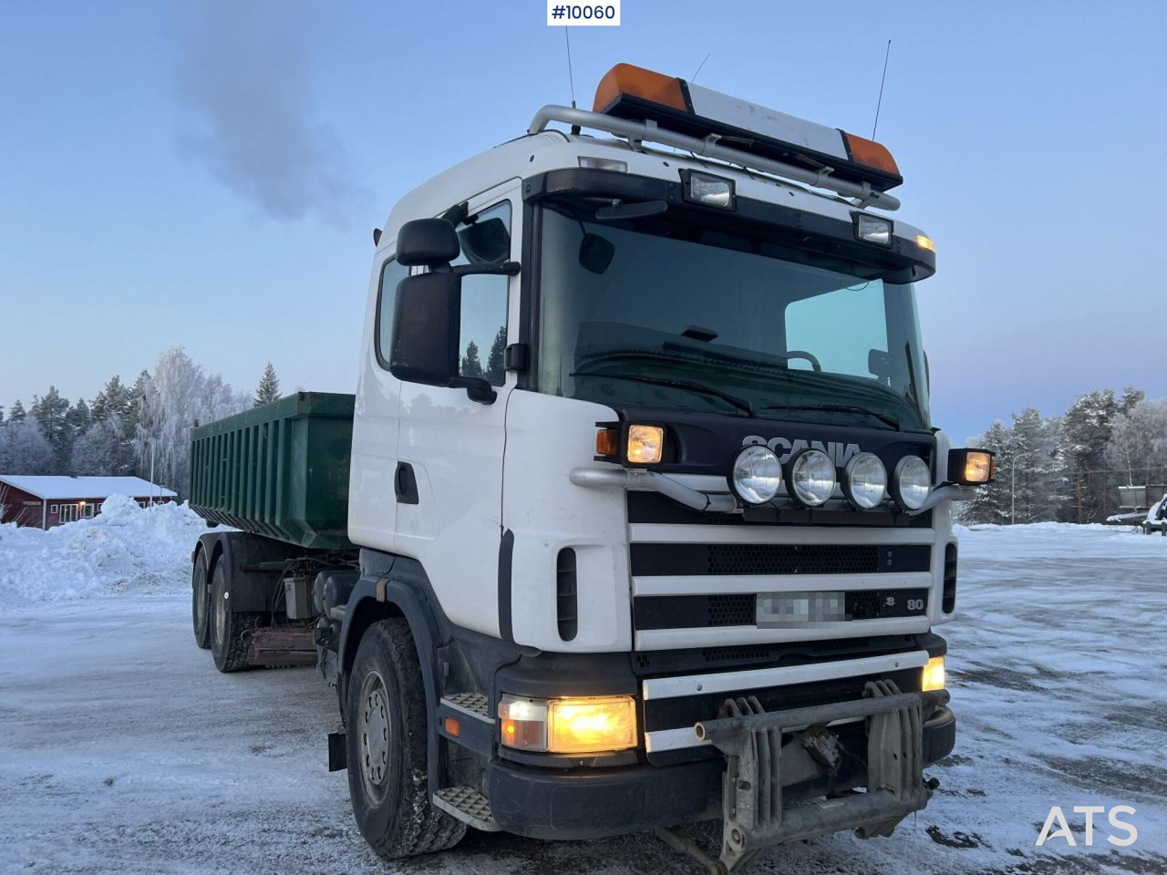 SCANIA R164 Tipper truck with plow equipment (VIDEO) - Самосвал: фото 4 SCANIA R164 Tipper truck with plow equipment (VIDEO) - Самосвал: фото 4