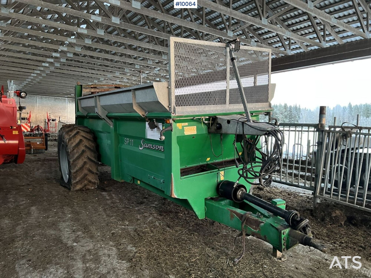 Samson SP11 Fertilizer Spreader - Навозоразбрасыватель: фото 1 Samson SP11 Fertilizer Spreader - Навозоразбрасыватель: фото 1