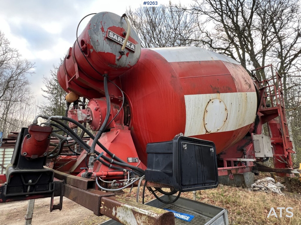 Saraka Concrete mixer - Барабан смесительный: фото 2 Saraka Concrete mixer - Барабан смесительный: фото 2