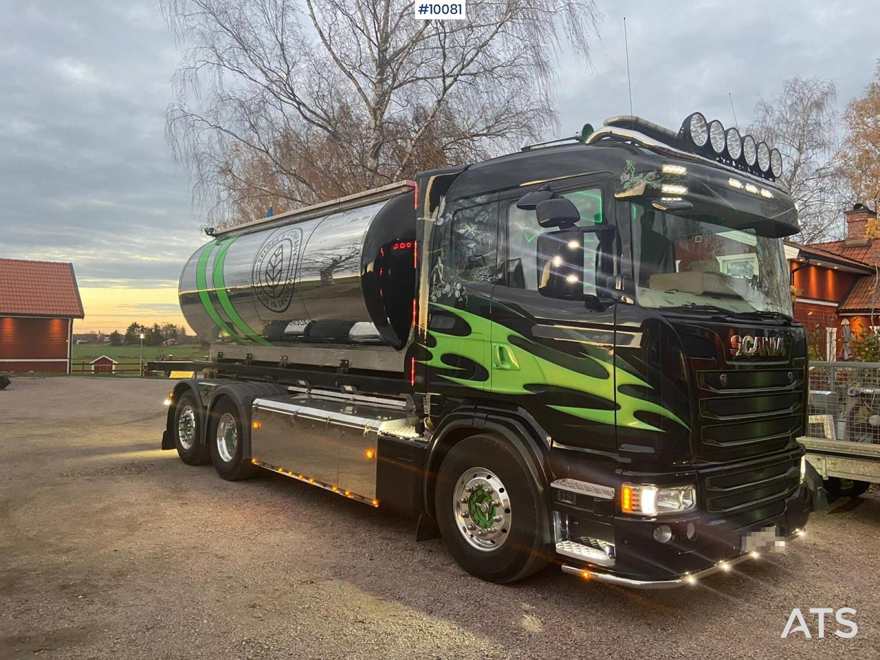 Scania G450 Hooklift Truck with tank body and tank trailer - Грузовик-цистерна: фото 1 Scania G450 Hooklift Truck with tank body and tank trailer - Грузовик-цистерна: фото 1