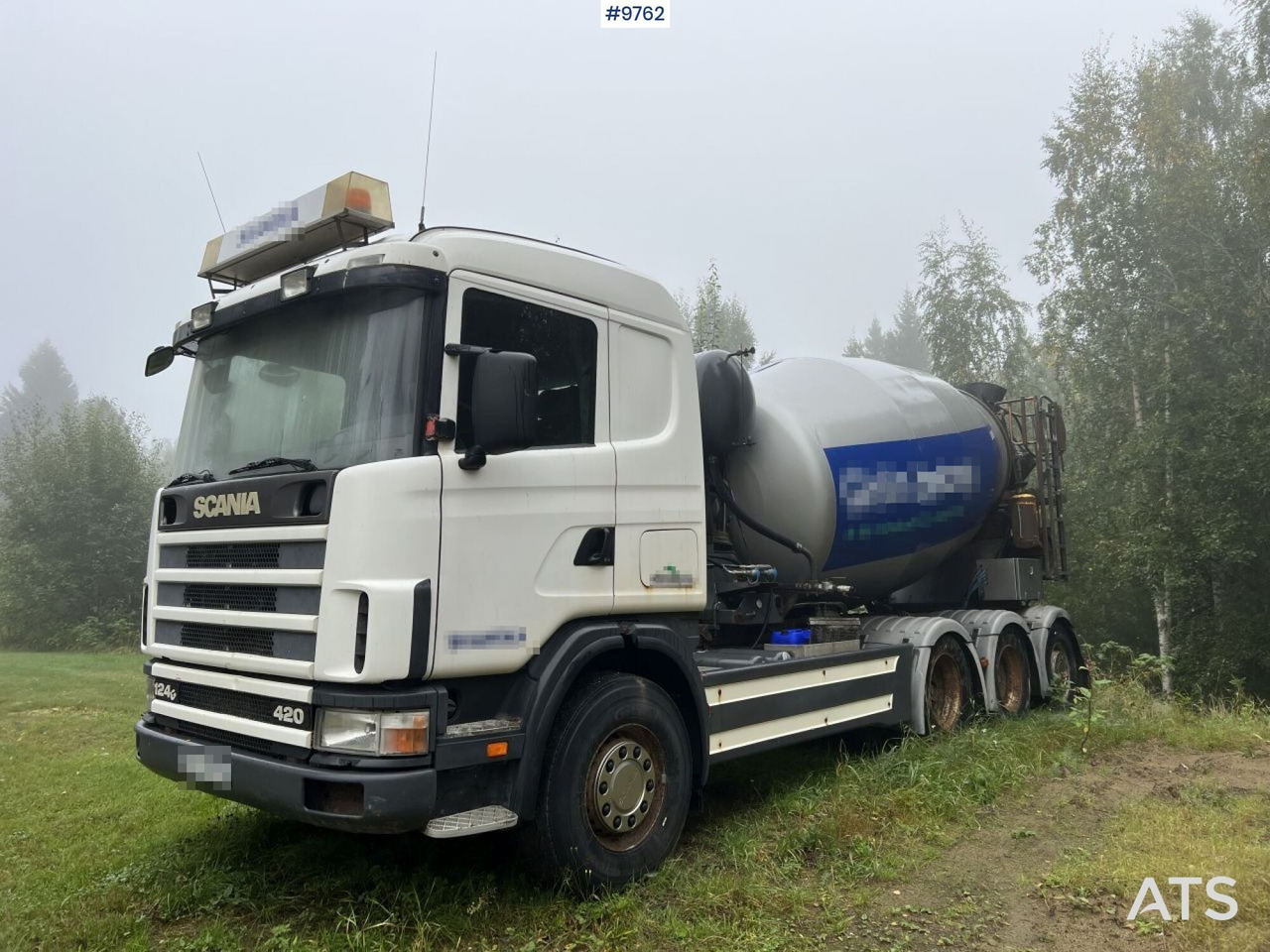 Scania R124 Tridem Concrete Truck - Автобетоносмеситель: фото 1 Scania R124 Tridem Concrete Truck - Автобетоносмеситель: фото 1