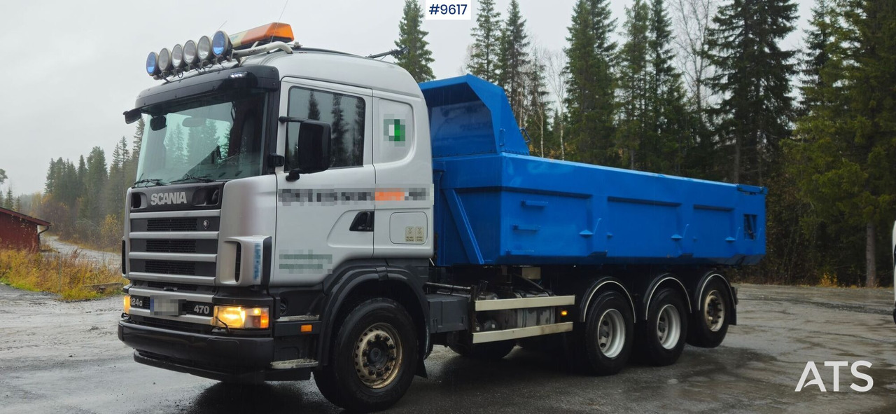 Scania R124 tridem with LAXO quick release - Автобетоносмеситель: фото 1 Scania R124 tridem with LAXO quick release - Автобетоносмеситель: фото 1