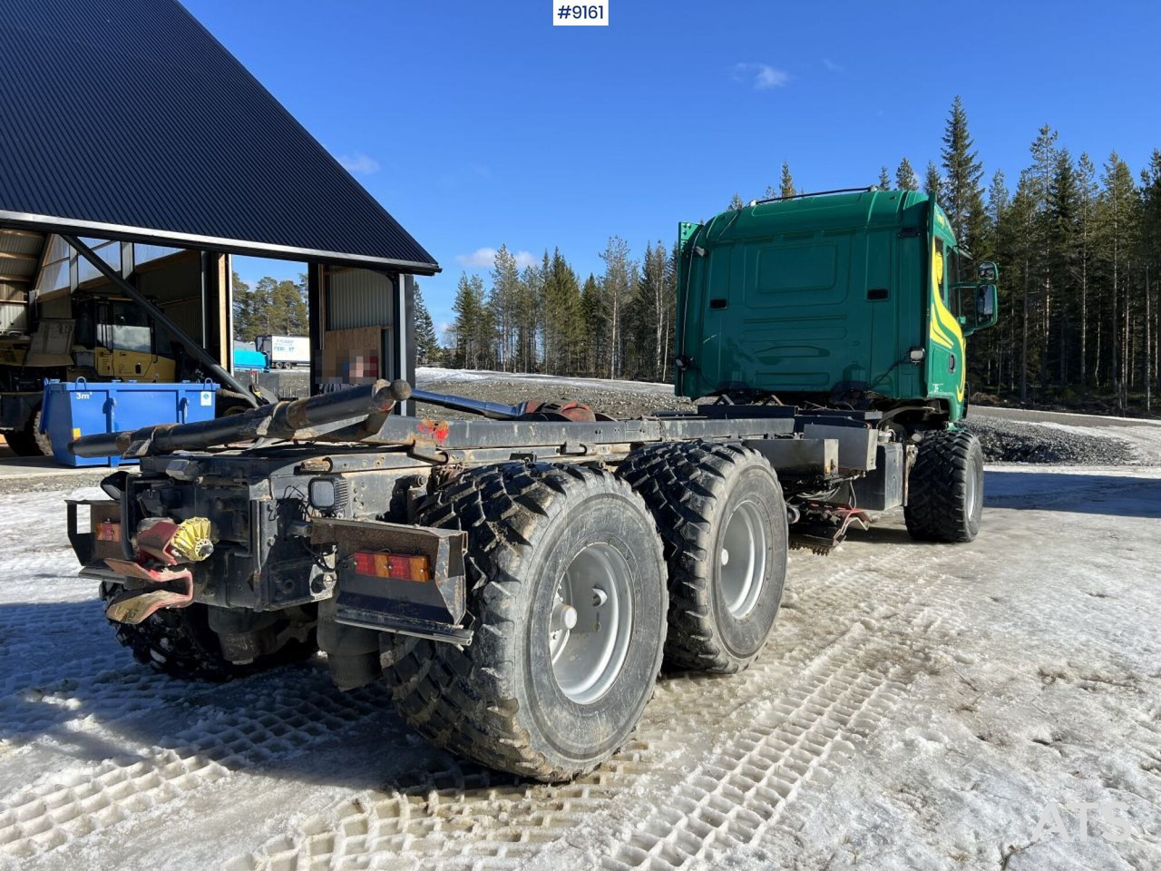 Scania R124 with cameleont quick lock, underbite and plow attachments - Грузовик-шасси: фото 4 Scania R124 with cameleont quick lock, underbite and plow attachments - Грузовик-шасси: фото 4