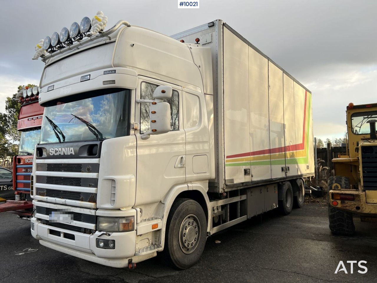 Scania R164 Box Truck - Грузовик с закрытым кузовом: фото 1 Scania R164 Box Truck - Грузовик с закрытым кузовом: фото 1