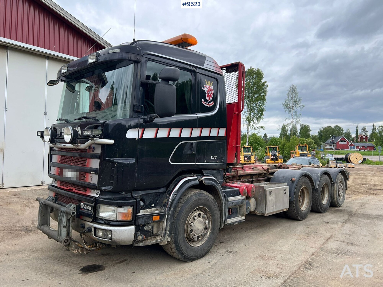 Scania R164 Tridem Hooklift - Крюковой мультилифт: фото 1 Scania R164 Tridem Hooklift - Крюковой мультилифт: фото 1