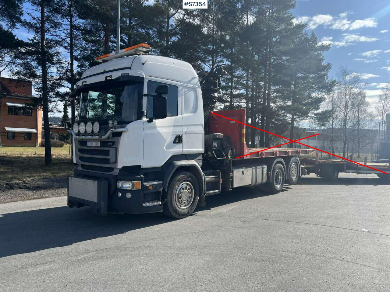 Scania R410 LB 6x2 Crane truck with Hiab crane and multilift axle - Крюковой мультилифт, Автоманипулятор: фото 1 Scania R410 LB 6x2 Crane truck with Hiab crane and multilift axle - Крюковой мультилифт, Автоманипулятор: фото 1
