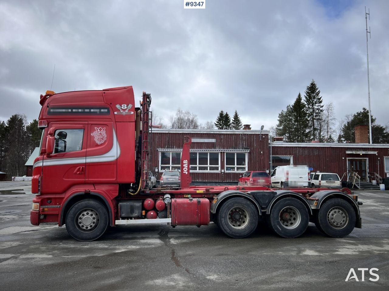 Scania R500 Tridem Hooklift (VIDEO) - Крюковой мультилифт: фото 3 Scania R500 Tridem Hooklift (VIDEO) - Крюковой мультилифт: фото 3
