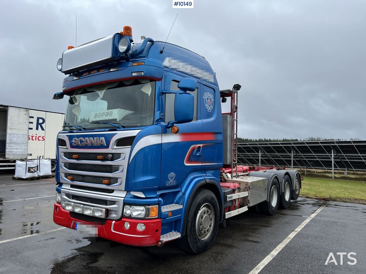 Scania R560 Tridem Hooklift Truck - Крюковой мультилифт: фото 1 Scania R560 Tridem Hooklift Truck - Крюковой мультилифт: фото 1