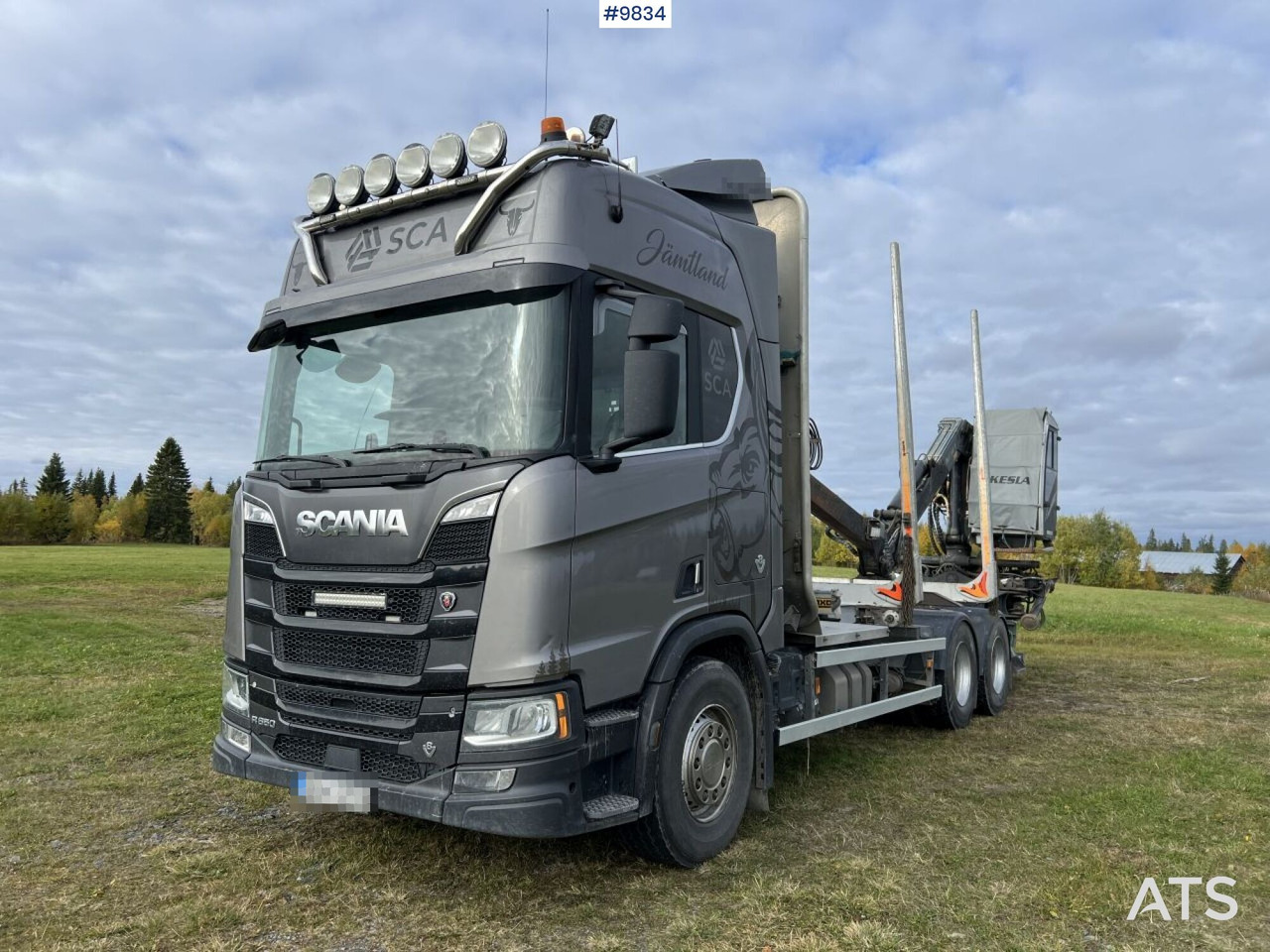 Scania R650 Timber truck with Kesla crane - Лесовоз, Автоманипулятор: фото 2 Scania R650 Timber truck with Kesla crane - Лесовоз, Автоманипулятор: фото 2
