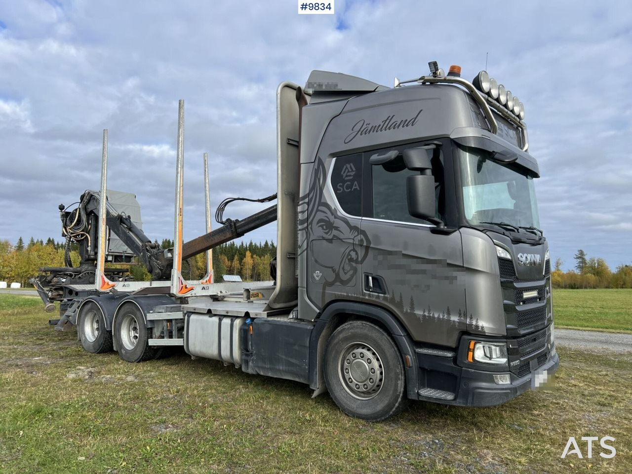Scania R650 Timber truck with Kesla crane - Лесовоз, Автоманипулятор: фото 5 Scania R650 Timber truck with Kesla crane - Лесовоз, Автоманипулятор: фото 5