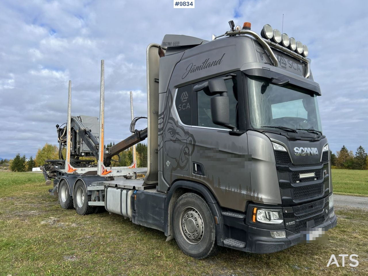Scania R650 Timber truck with Kesla crane - Лесовоз, Автоманипулятор: фото 4 Scania R650 Timber truck with Kesla crane - Лесовоз, Автоманипулятор: фото 4