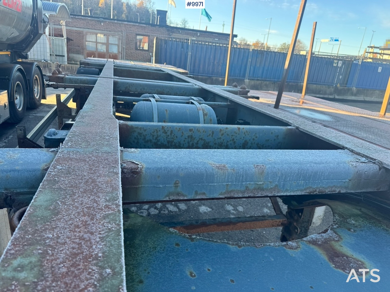 Schweriner CS40 container chassis. - Шасси полуприцеп: фото 2 Schweriner CS40 container chassis. - Шасси полуприцеп: фото 2