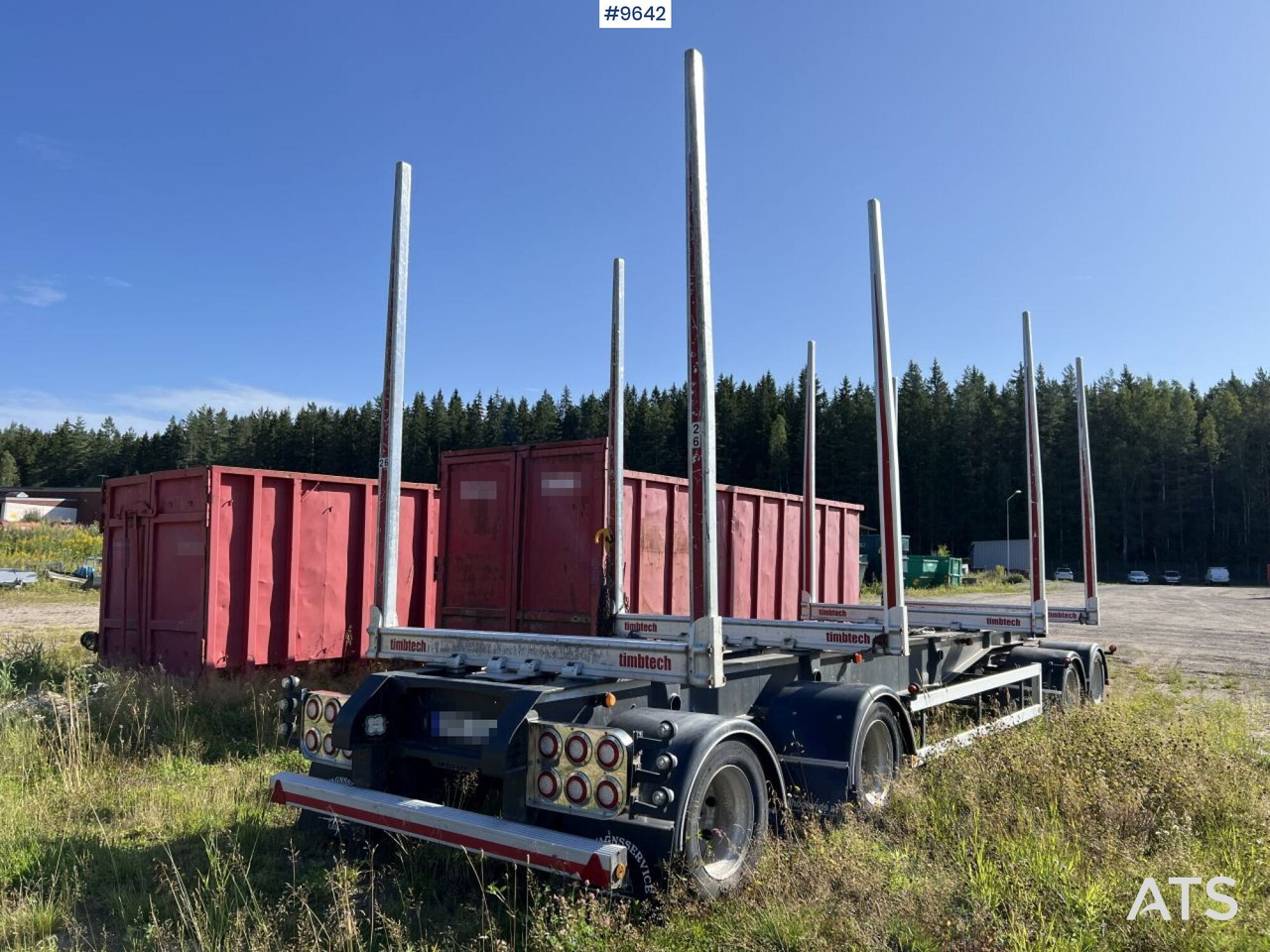 Timber trailer AM TRAILER SF4-S - Прицеп лесовоз: фото 2 Timber trailer AM TRAILER SF4-S - Прицеп лесовоз: фото 2
