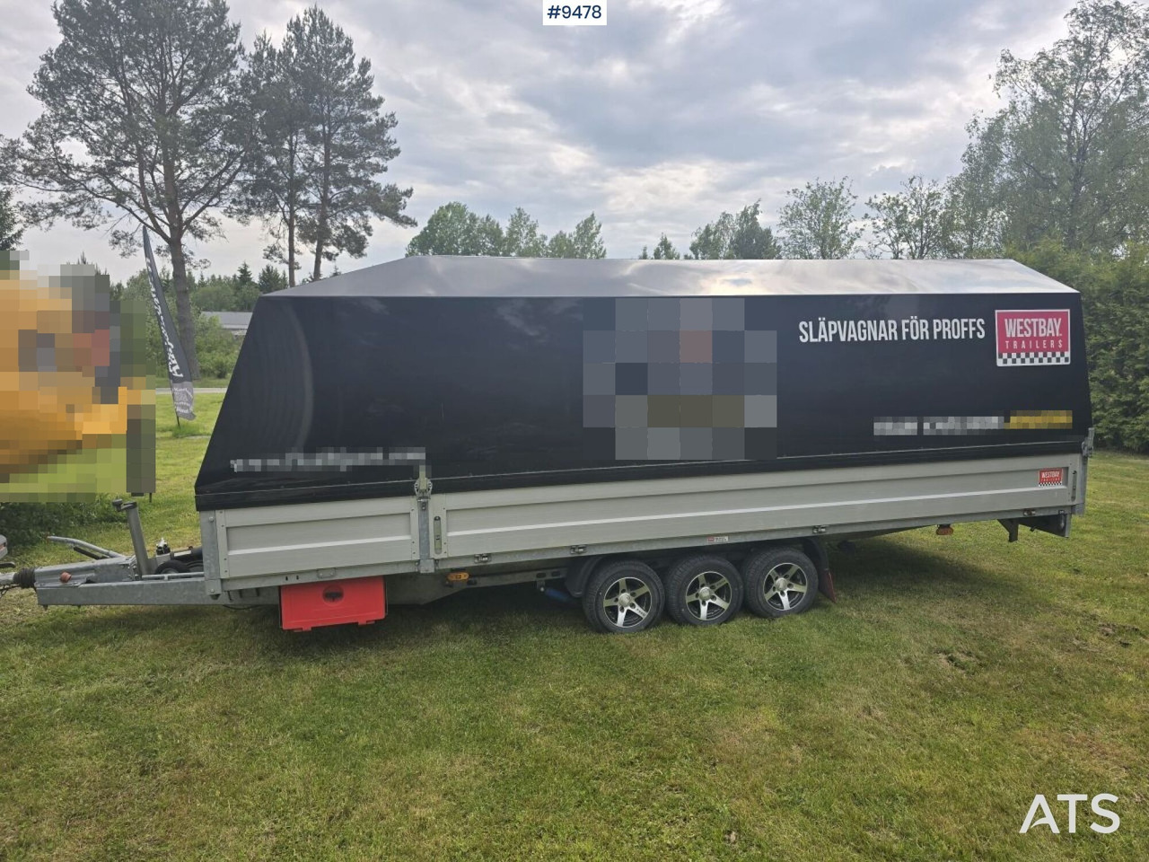 Trailer Agados Adam 15 with tipper and winch - Самосвальный прицеп: фото 1 Trailer Agados Adam 15 with tipper and winch - Самосвальный прицеп: фото 1