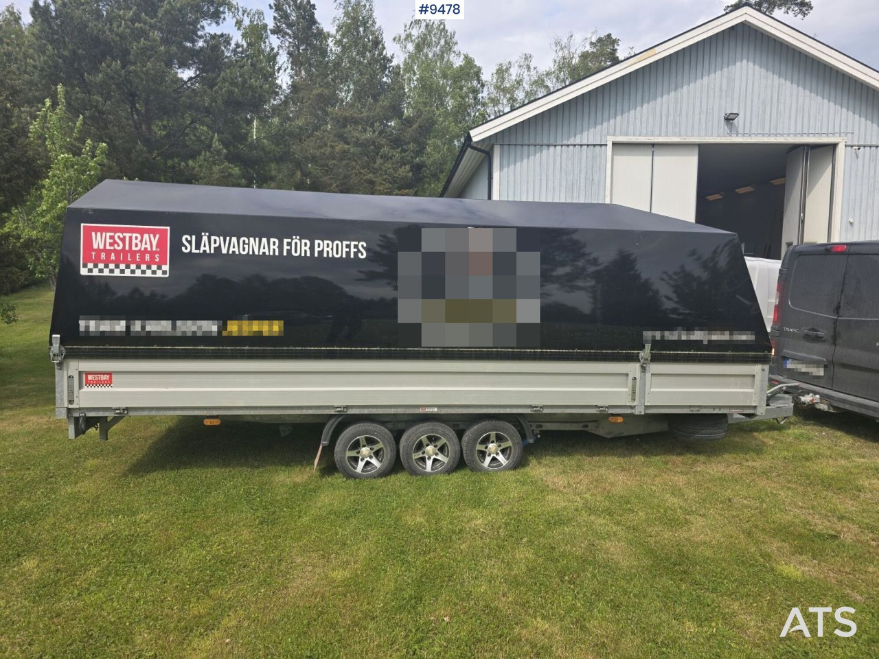 Trailer Agados Adam 15 with tipper and winch - Самосвальный прицеп: фото 3 Trailer Agados Adam 15 with tipper and winch - Самосвальный прицеп: фото 3