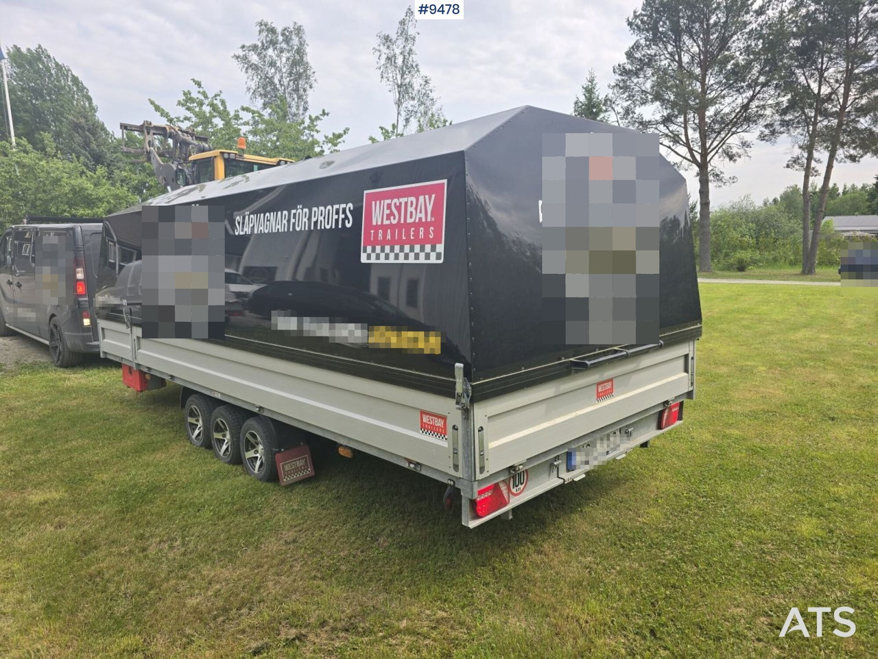 Trailer Agados Adam 15 with tipper and winch - Самосвальный прицеп: фото 2 Trailer Agados Adam 15 with tipper and winch - Самосвальный прицеп: фото 2