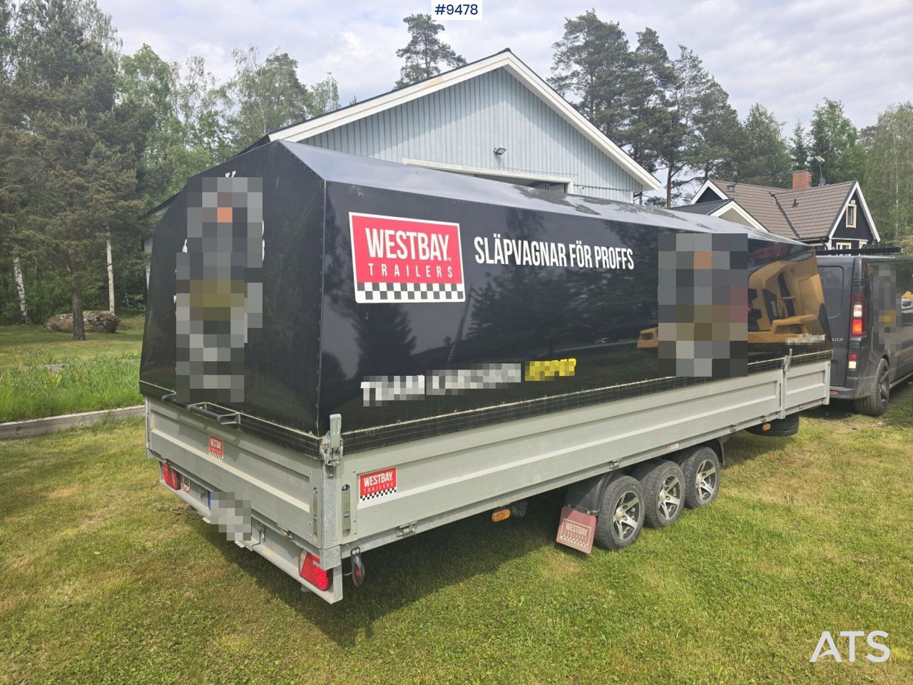 Trailer Agados Adam 15 with tipper and winch - Самосвальный прицеп: фото 5 Trailer Agados Adam 15 with tipper and winch - Самосвальный прицеп: фото 5