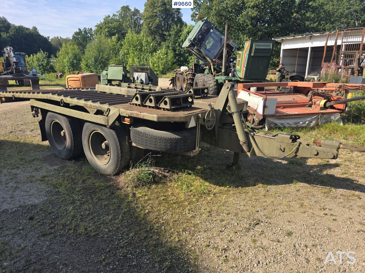 Transport trailer with automatic tipping - Самосвальный прицеп: фото 4 Transport trailer with automatic tipping - Самосвальный прицеп: фото 4